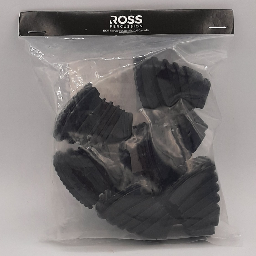 Ross 6pcs Drum Feet for Drum Set Cymbal Stand Percussion Instrument Accessories